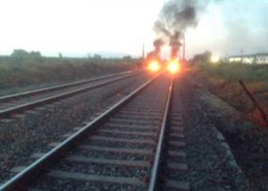 barricadas tren al sur