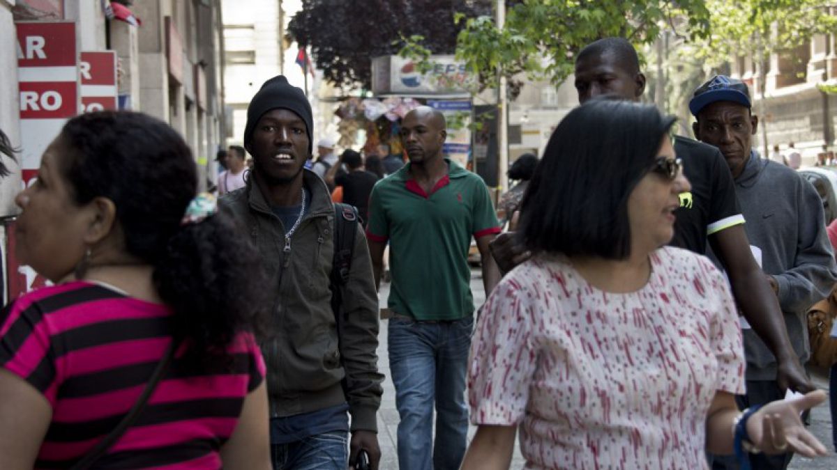 haitianos en chile 2