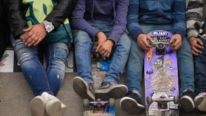 jóvenes chilenos