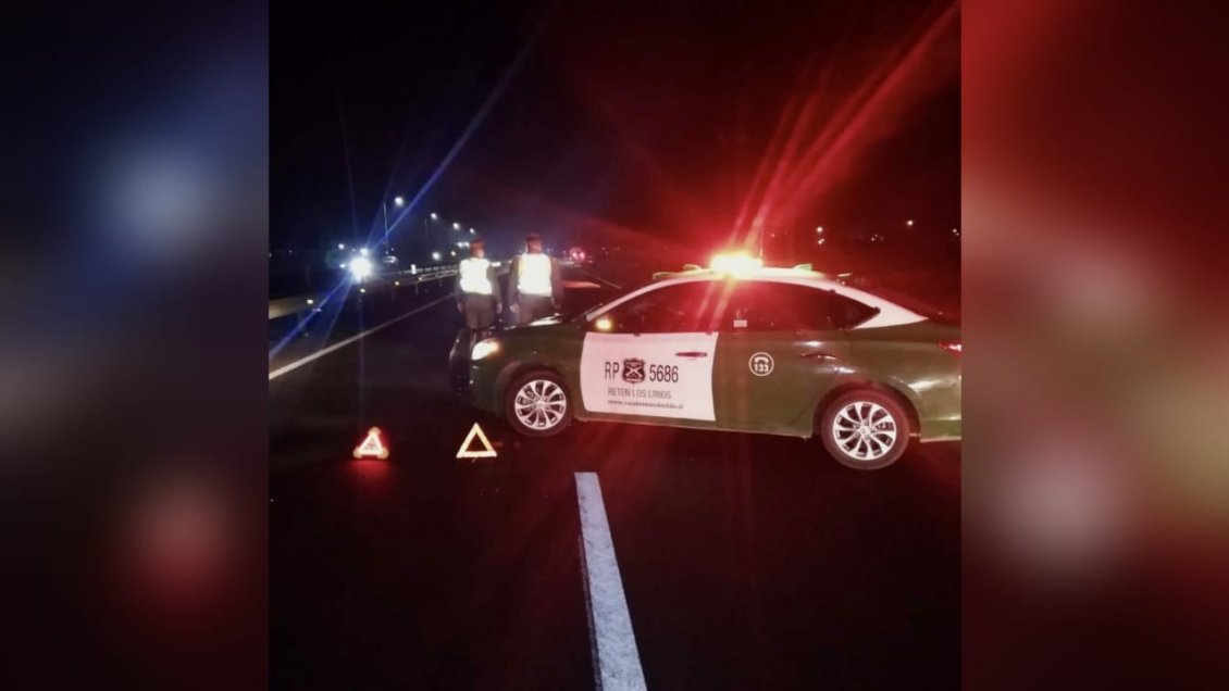 accidente en la carretera