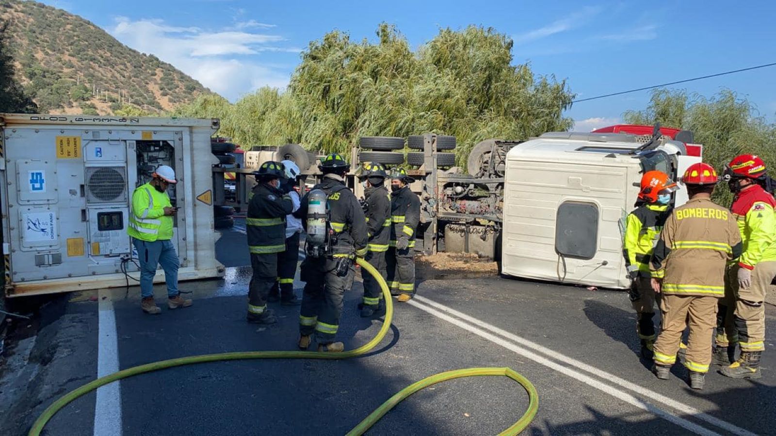 accidente puente las truchas