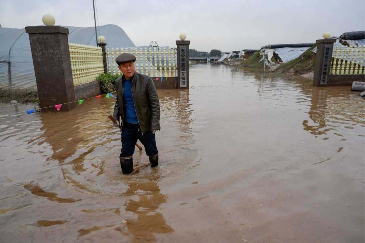 nivel del agua en china